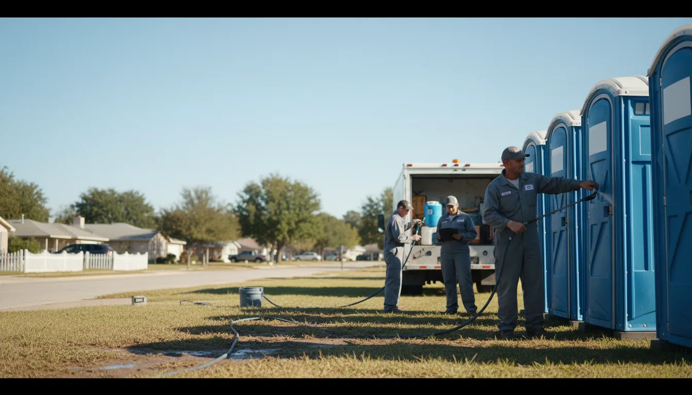Long-Term Portable Toilet Rental in Sidney, MT near me